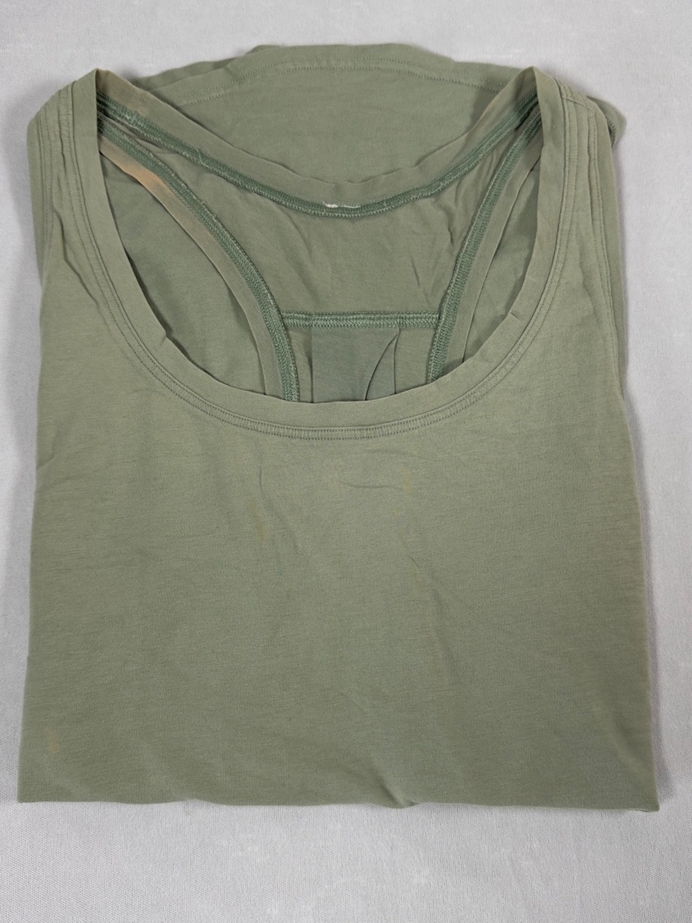 lululemon Essential Tank *Pleated Racerback Tank Green